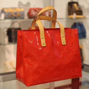 ヴェルニ リードPM レッドヴェルニパテントレザー ｜LOUIS VOUITTON バッグ 中古