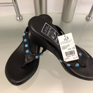 アイランドスリッパ ターコイズ８サイズ｜ISLAND SLIPPER  サンダル レディース