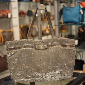 Ferragamo｜フェラガモ　スパンコール　トートバッグ