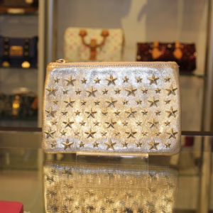 JIMMYCHOO｜ジミーチュウ　スタッズ　ポーチ