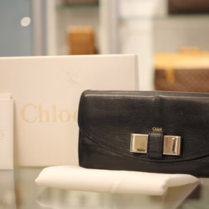 CHLOE｜クロエ　リリィ　長財布　ブラック