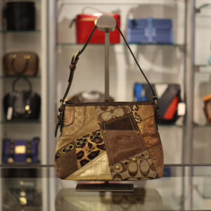 COACH｜コーチ アニマルパッチワークハンドバッグ