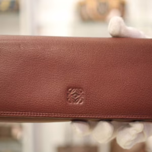 LOEWE｜ロエベ　アナグラム　レザー長財布